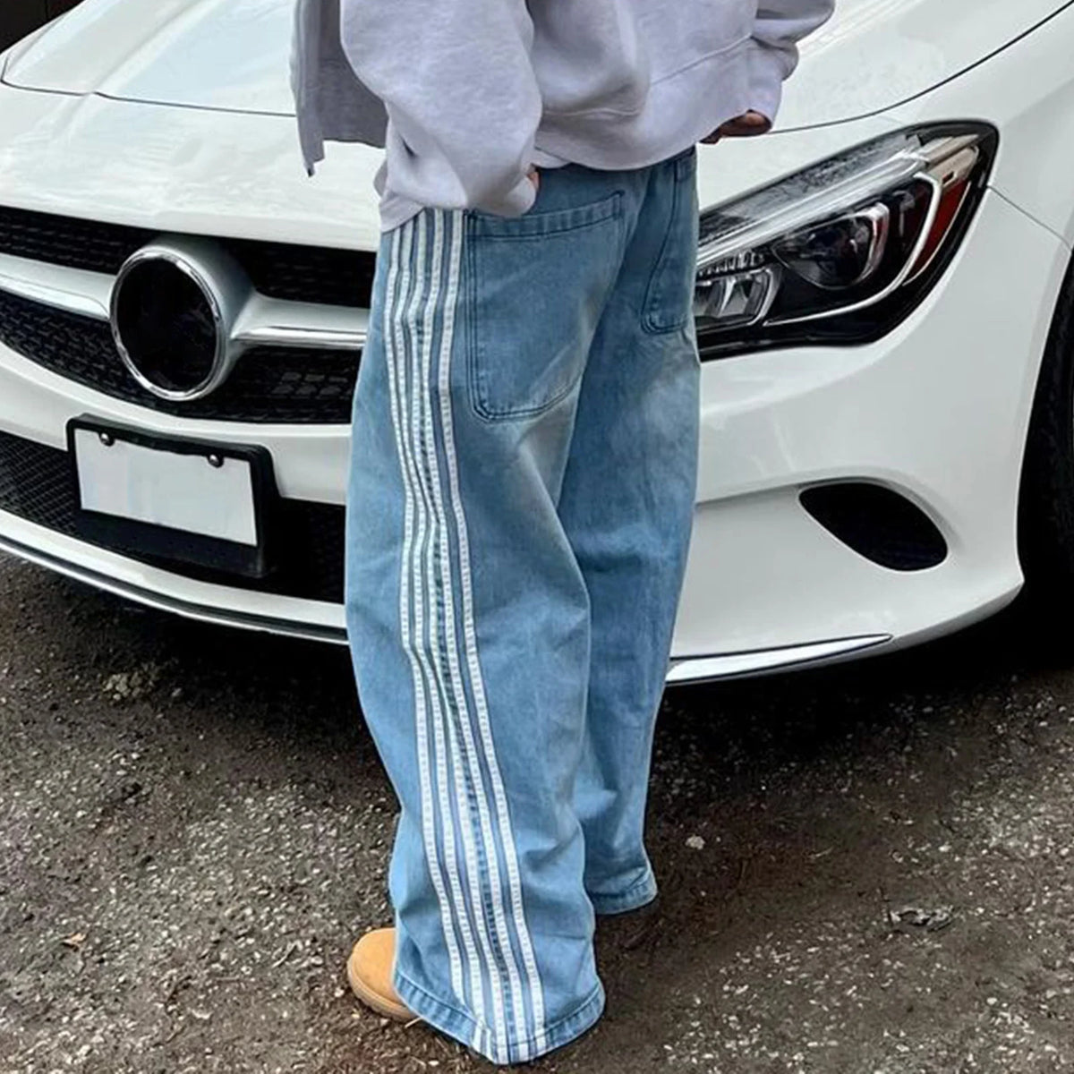 Stripes Jeans